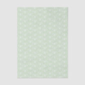 Moderne strikpatroon pastelgroen tissuepapier (Voorkant)