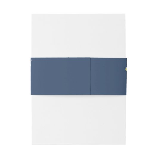 Moderne string lichten, geel en wit huwelijk uitnodigingen wikkel (Achterkant Voorbeeld)