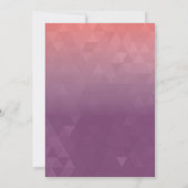 Moderne String Lights & Palm Trees Sweet 16 Kaart (Achterkant)