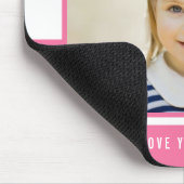 Moderne Stripes EDITABLE COLOR Photo Muismat (Hoek)