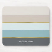 Moderne stripes op maat muismat (Voorkant)