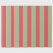 Moderne Stripes Retro-patroon uit de middelbare ee Cadeaupapier (Vlak)