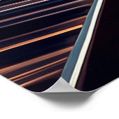 Moderne stroomlijnen |  New York Express Poster (Hoek)