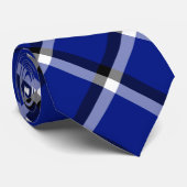 Moderne Stropdas controlepatroon (Opgerold)