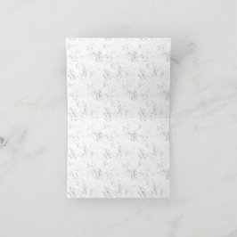Moderne student bureau esthetisch ontwerp bedankkaart