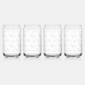 Moderne student bureau esthetisch ontwerp blikvorm glas (Links)
