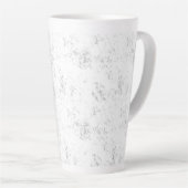 Moderne student bureau esthetisch ontwerp latte mok (Rechterhoek)