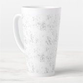 Moderne student bureau esthetisch ontwerp latte mok (Linkerhoek)