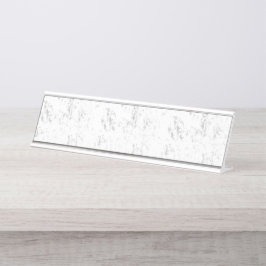 Moderne student bureau esthetisch ontwerp naambordje