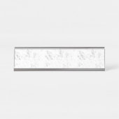 Moderne student bureau esthetisch ontwerp naambordje (Voorkant)