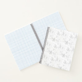 Moderne student bureau esthetisch ontwerp notitieboek
