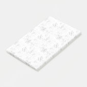 Moderne student bureau esthetisch ontwerp post-it® notes (Schuin)