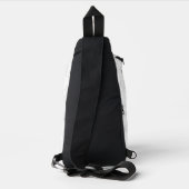 Moderne student bureau esthetisch ontwerp sling bag (Achterkant)