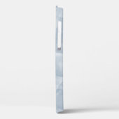 Moderne Stusty Blue Waterverf Brush Strokes Case-Mate iPhone Case (Achterkant / Links)