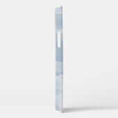 Moderne Stusty Blue Waterverf Brush Strokes Case-Mate iPhone Case (Achterkant / Rechts)