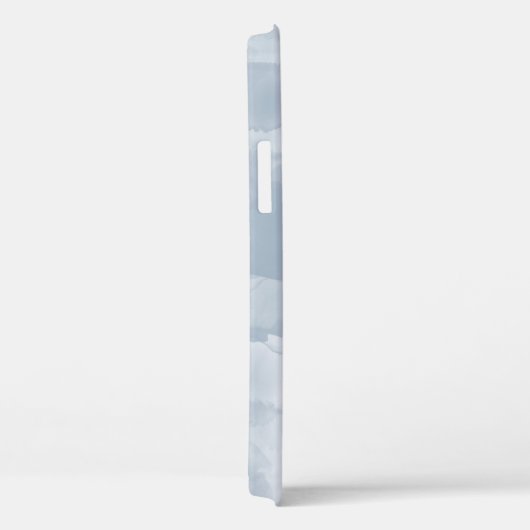 Moderne Stusty Blue Waterverf Brush Strokes Case-Mate iPhone Case (Achterkant / Rechts)