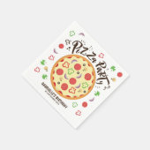 Moderne Style Pizza Party Servet (Hoek)