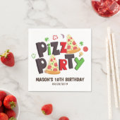 Moderne Style Pizza Party Servet (Insitu)