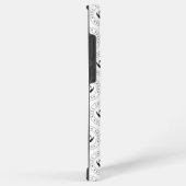 Moderne stylist bewerkbare logo en tekst samsung galaxy hoesje (Rechterkant)