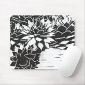 Moderne Succulente Cactus Planten Muismat (Met muis)