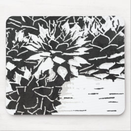 Moderne Succulente Cactus Planten Muismat