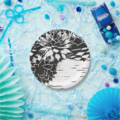 Moderne Succulente Cactus Planten Papieren Bordje (Feest)