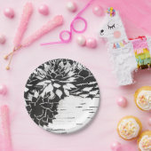 Moderne Succulente Cactus Planten Papieren Bordje (Feest)