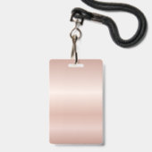 Moderne Sweet 16 Script Jurk Verjaardag VIP Badge (Achterkant met lanyard)