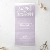 Moderne Sweet 16 Watercolor Strokes Fotografie