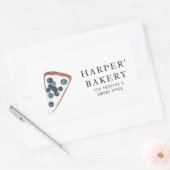 Moderne Sweets Bakery Professional Business Rechthoekige Sticker (Envelop)