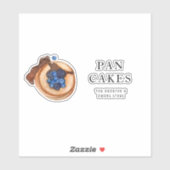 Moderne Sweets Pancake Bakery Professional Busines Sticker (Vel)