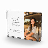 Moderne sympathie rouwmonument fotoblokken (Rechts)