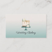 Moderne taart visitekaartje (Voorkant)