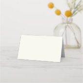 Moderne Tafel Schets Probediner Plaatskaartje (Achterkant)