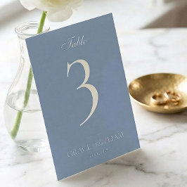 Moderne Tafelkaartjes met Elegante Rand voor Bruil Kaart