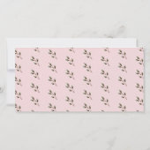 Moderne Takjes Foto Verjaardag Bedankkaart (Achterkant)