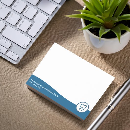 Moderne Tandarts Kantoor Sticky Notitieblokken Post-it® Notes
