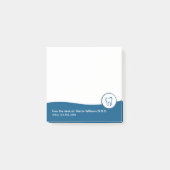 Moderne Tandarts Kantoor Sticky Notitieblokken Post-it® Notes (Voorkant)