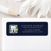 Moderne tandarts Logo Etiket (Insitu)