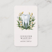 Moderne tandarts Logo Visitekaartje (Voorkant)