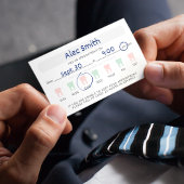 Moderne Tandheelkundige Afspraak Herinnering Opmer Afsprakenkaartje