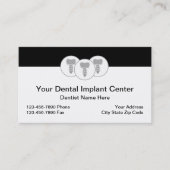 Moderne tandheelkundige Visitekaartjes (Voorkant)