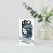 Moderne Tarot Kaart lezingen Visitekaartje (Staand voorkant)