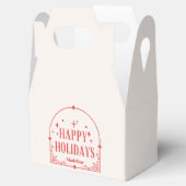 moderne tarot kerstfeest party Kerstmis Bedankdoosjes (Geopend)