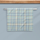 Moderne Tartan Plaid Figarations keukenhanddoek