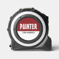 Moderne tas, schilder en decorator