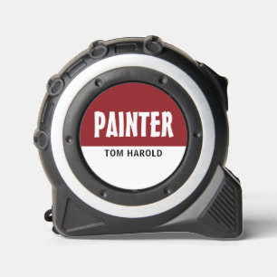 Moderne tas, schilder en decorator rolmaat