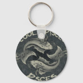 Moderne tassen sleutelhanger (Achterkant)