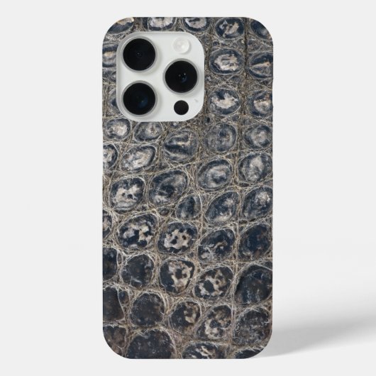Moderne Taupe Croc lederen textuur Case-Mate iPhone Case (Achterkant)