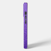 Moderne Taupe Croc lederen textuur Case-Mate iPhone Case (Achterkant / Links)